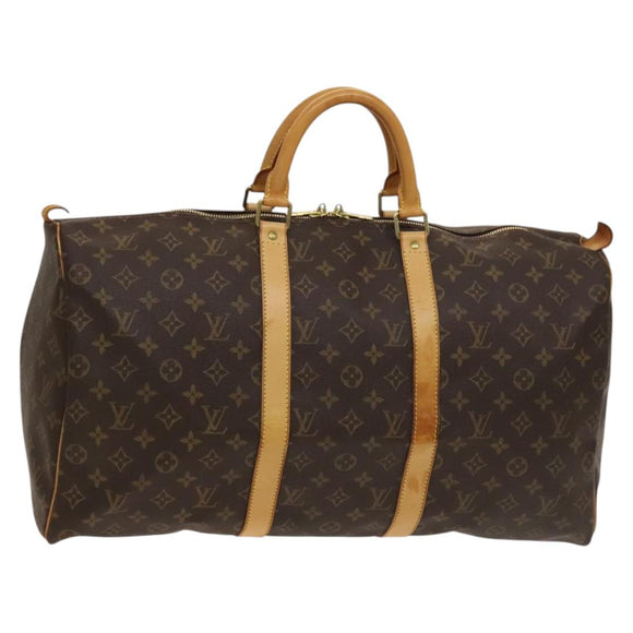 LOUIS VUITTON Monogram Keepall 50 Boston Bag M41426 LV Auth 129994