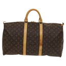 LOUIS VUITTON Monogram Keepall 50 Boston Bag M41426 LV Auth 129994-13