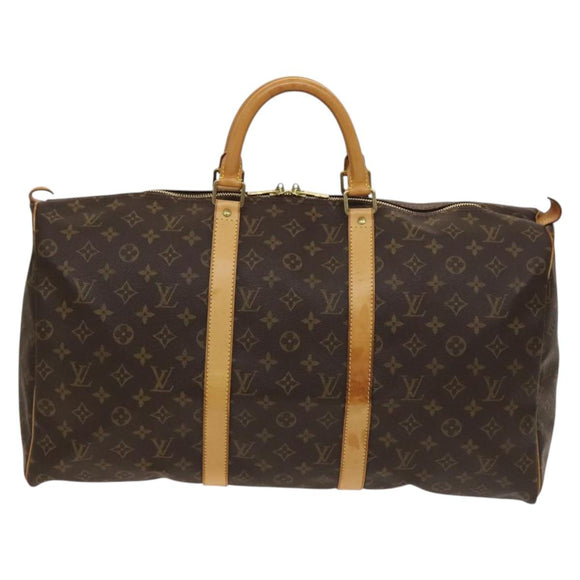 LOUIS VUITTON Monogram Keepall 50 Boston Bag M41426 LV Auth 129994