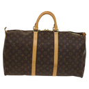 LOUIS VUITTON Monogram Keepall 50 Boston Bag M41426 LV Auth 129994-2