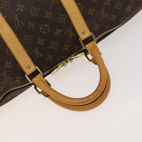 LOUIS VUITTON Monogram Keepall 50 Boston Bag M41426 LV Auth 129994