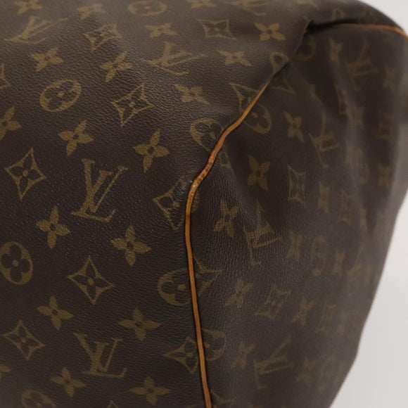 LOUIS VUITTON Monogram Keepall 55 Boston Bag M41424 LV Auth 129995V