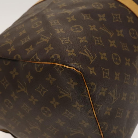 LOUIS VUITTON Monogram Keepall 55 Boston Bag M41424 LV Auth 129995V