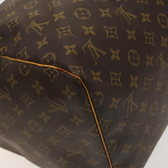 LOUIS VUITTON Monogram Keepall 55 Boston Bag M41424 LV Auth 129995V
