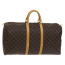 LOUIS VUITTON Monogram Keepall 55 Boston Bag M41424 LV Auth 129995V-1