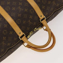 LOUIS VUITTON Monogram Keepall 55 Boston Bag M41424 LV Auth 129995V-7