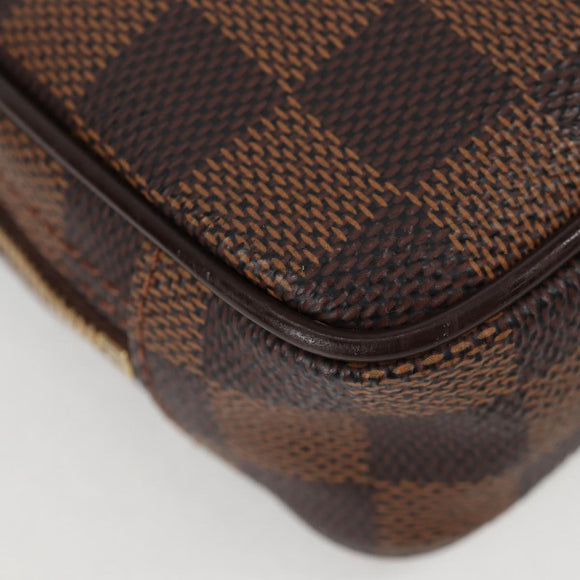 LOUIS VUITTON Damier Ebene Etui Okapi GM Pouch N61737 LV Auth 129998V