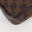 LOUIS VUITTON Damier Ebene Etui Okapi GM Pouch N61737 LV Auth 129998V-13
