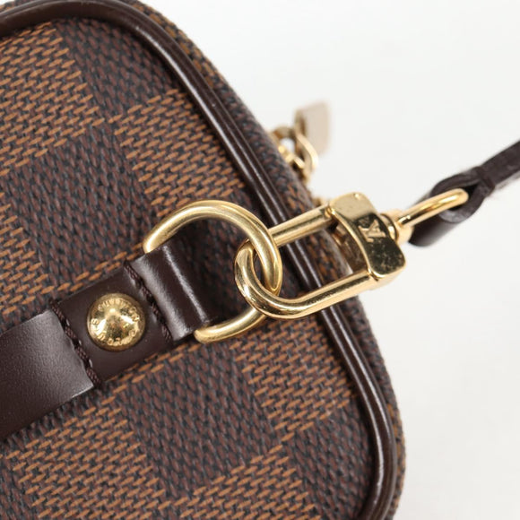 LOUIS VUITTON Damier Ebene Etui Okapi GM Pouch N61737 LV Auth 129998V