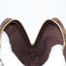 LOUIS VUITTON Damier Ebene Etui Okapi GM Pouch N61737 LV Auth 129998V-18