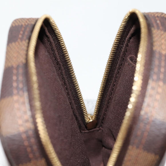 LOUIS VUITTON Damier Ebene Etui Okapi GM Pouch N61737 LV Auth 129998V