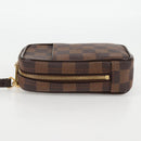 LOUIS VUITTON Damier Ebene Etui Okapi GM Pouch N61737 LV Auth 129998V-4