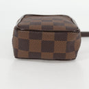 LOUIS VUITTON Damier Ebene Etui Okapi GM Pouch N61737 LV Auth 129998V-9