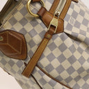 LOUIS VUITTON Damier Azur Evora MM Tote Bag 2way N41133 LV Auth 130013-23