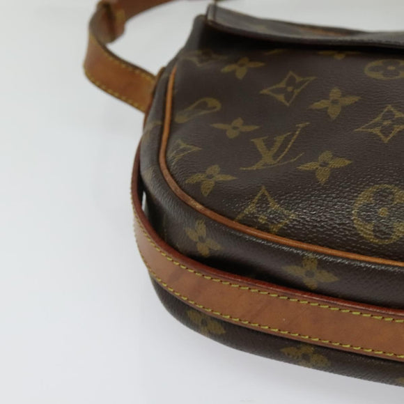 LOUIS VUITTON Monogram Jeune Fille GM Shoulder Bag M51225 LV Auth 130024