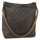 LOUIS VUITTON Monogram Looping GM Shoulder Bag M51145 LV Auth 130026-1