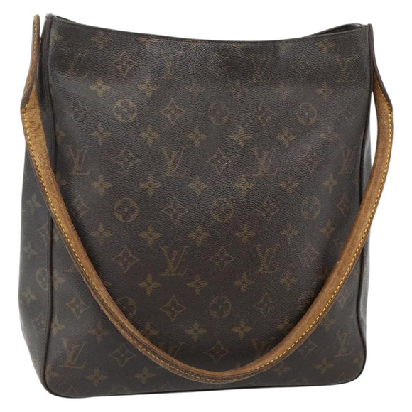 LOUIS VUITTON Monogram Looping GM Shoulder Bag M51145 LV Auth 130026