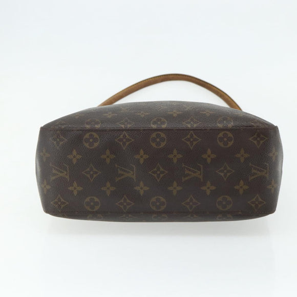 LOUIS VUITTON Monogram Looping GM Shoulder Bag M51145 LV Auth 130026