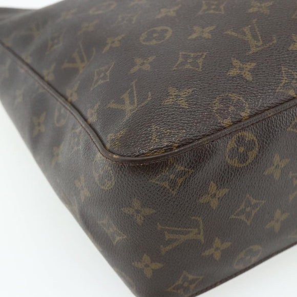 LOUIS VUITTON Monogram Looping GM Shoulder Bag M51145 LV Auth 130026