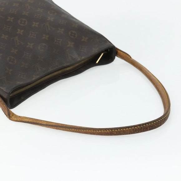 LOUIS VUITTON Monogram Looping GM Shoulder Bag M51145 LV Auth 130026