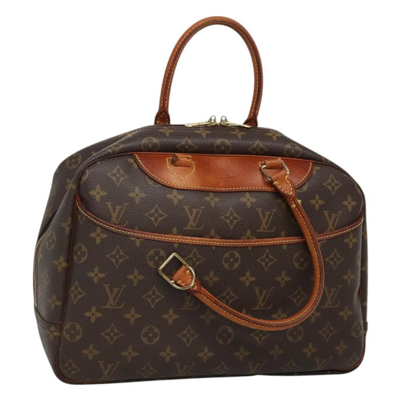 LOUIS VUITTON Monogram Deauville Hand Bag M47270 LV Auth 130031