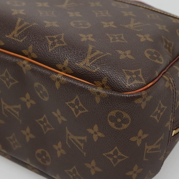 LOUIS VUITTON Monogram Deauville Hand Bag M47270 LV Auth 130031