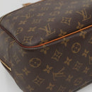 LOUIS VUITTON Monogram Deauville Hand Bag M47270 LV Auth 130031-14