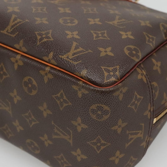 LOUIS VUITTON Monogram Deauville Hand Bag M47270 LV Auth 130031