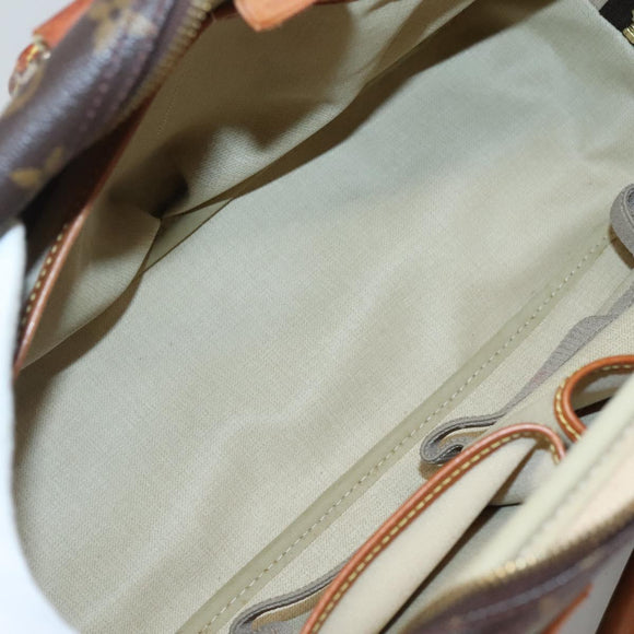 LOUIS VUITTON Monogram Deauville Hand Bag M47270 LV Auth 130031