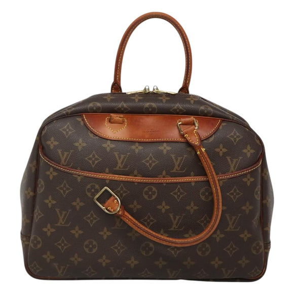 LOUIS VUITTON Monogram Deauville Hand Bag M47270 LV Auth 130031