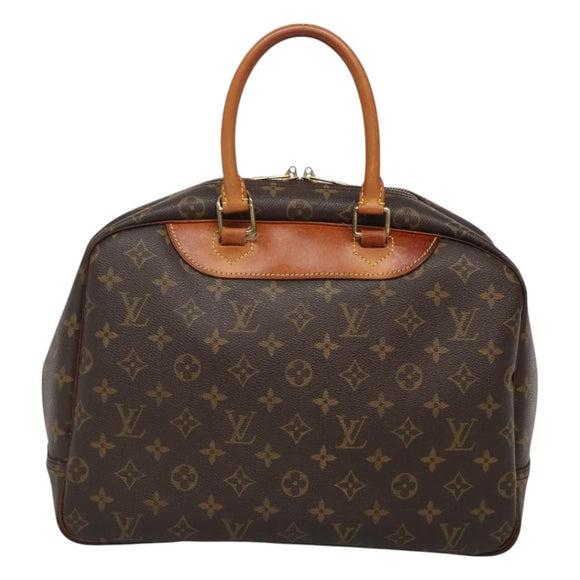 LOUIS VUITTON Monogram Deauville Hand Bag M47270 LV Auth 130031