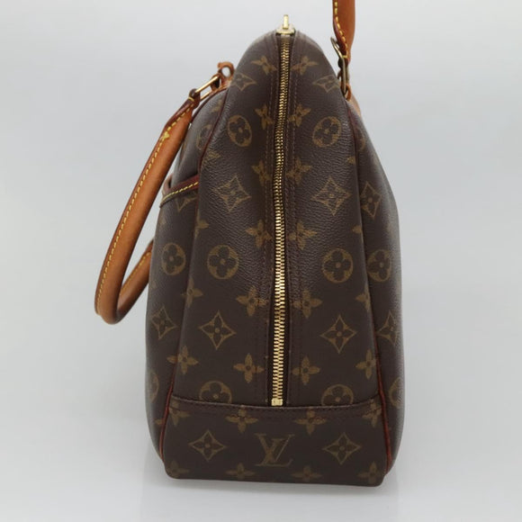 LOUIS VUITTON Monogram Deauville Hand Bag M47270 LV Auth 130031