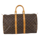 LOUIS VUITTON Monogram Keepall 45 Boston Bag M41428 LV Auth 130034-2