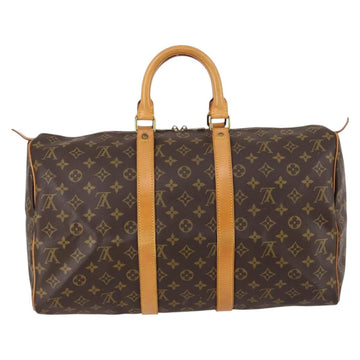 LOUIS VUITTON Monogram Keepall 45 Boston Bag M41428 LV Auth 130034 - 0
