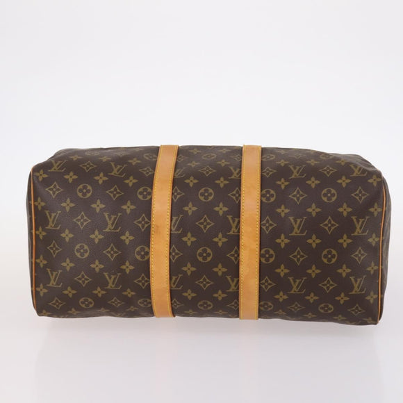 LOUIS VUITTON Monogram Keepall 45 Boston Bag M41428 LV Auth 130034