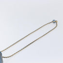 CHANEL Matelasse Chain Shoulder Pouch Bag Denim Blue Gold CC Auth 130041A-8
