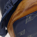 LOUIS VUITTON LV Cup Sac Marine Shoulder Bag PVC Leather Blue A24014 Auth 130043-9