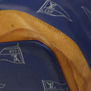 LOUIS VUITTON LV Cup Sac Marine Shoulder Bag PVC Leather Blue A24014 Auth 130043-17