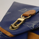 LOUIS VUITTON LV Cup Sac Marine Shoulder Bag PVC Leather Blue A24014 Auth 130043-19