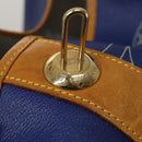 LOUIS VUITTON LV Cup Sac Marine Shoulder Bag PVC Leather Blue A24014 Auth 130043-20