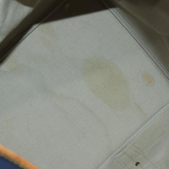 LOUIS VUITTON LV Cup Sac Marine Shoulder Bag PVC Leather Blue A24014 Auth 130043