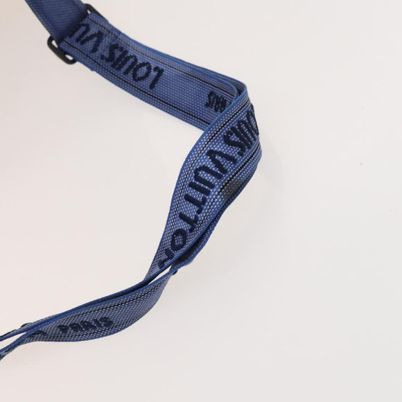 LOUIS VUITTON LV Cup Sac Marine Shoulder Bag PVC Leather Blue A24014 Auth 130043