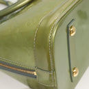 LOUIS VUITTON Monogram Vernis Alma PM Hand Bag Jivre M91559 LV Auth 130046-14
