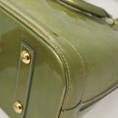 LOUIS VUITTON Monogram Vernis Alma PM Hand Bag Jivre M91559 LV Auth 130046-9