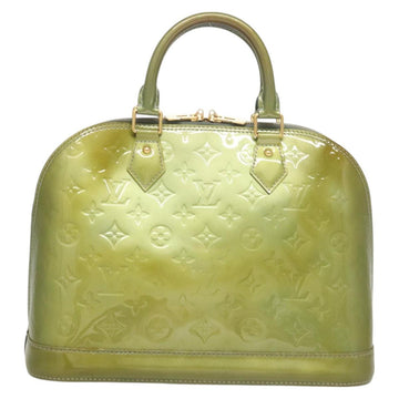 LOUIS VUITTON Monogram Vernis Alma PM Hand Bag Jivre M91559 LV Auth 130046 - 0