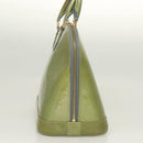 LOUIS VUITTON Monogram Vernis Alma PM Hand Bag Jivre M91559 LV Auth 130046-3