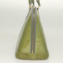 LOUIS VUITTON Monogram Vernis Alma PM Hand Bag Jivre M91559 LV Auth 130046-4