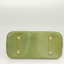 LOUIS VUITTON Monogram Vernis Alma PM Hand Bag Jivre M91559 LV Auth 130046-5