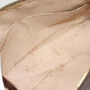 LOUIS VUITTON Monogram Trousse Demi Ronde Cosmetic Pouch M47520 LV Auth 130054-10