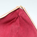 LOUIS VUITTON Multicolor Pochette Accessoires Pouch White M92649 LV Auth 130060-19